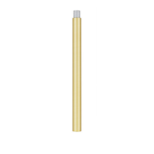 Symple Stuff 6" Piccolo Pendant Extension Rod Bokoshe in Satin Brass